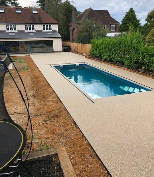 Pool terrace & surround