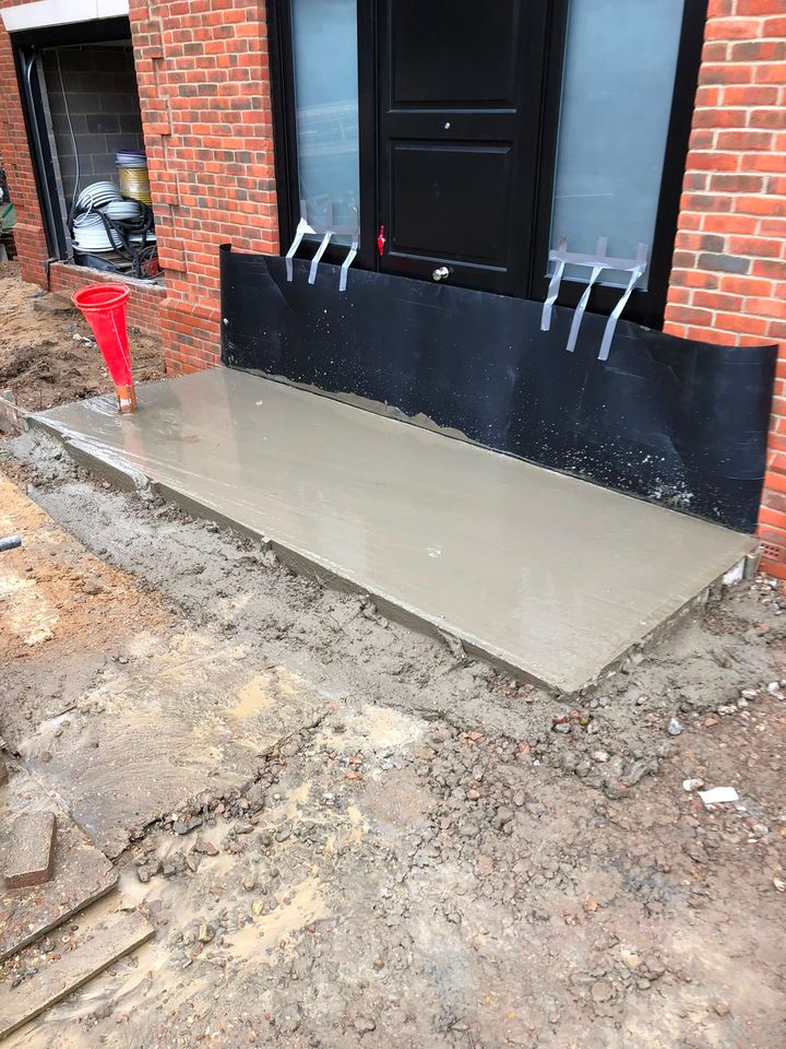 Groundworks and base preparation project by PL Taylor Landscaping across Essex, Kent and London