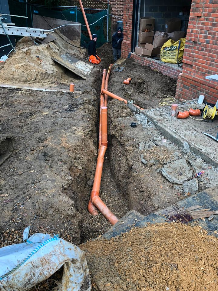 Groundworks and base preparation project by PL Taylor Landscaping across Essex, Kent and London