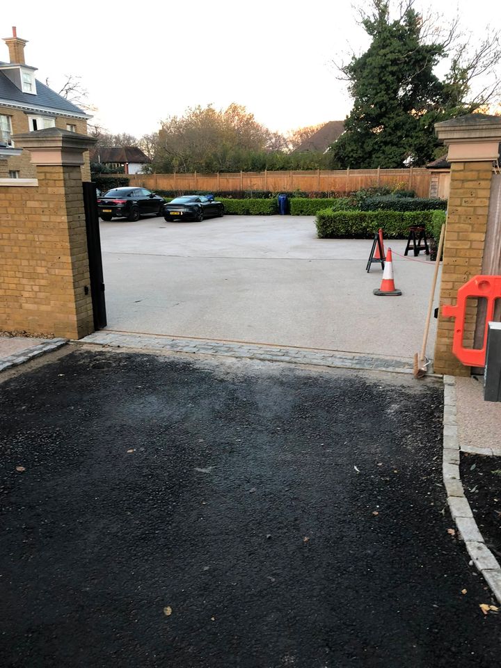 Completed landscaping project by PL Taylor Landscaping across Essex, Kent and London