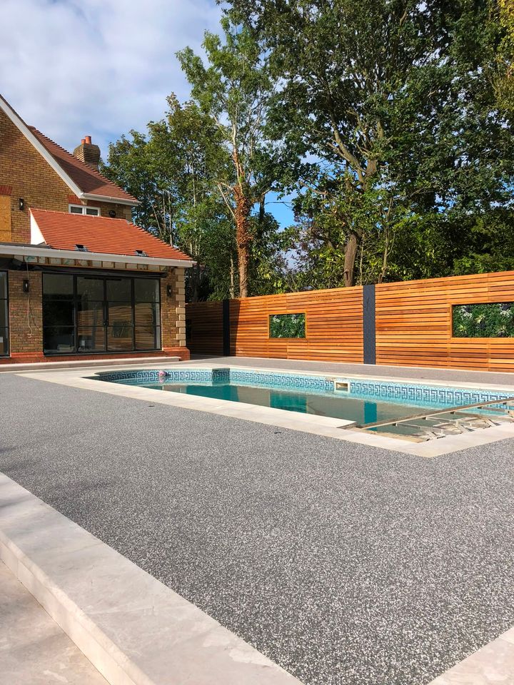 Paved patio project by PL Taylor Landscaping across Essex, Kent and London
