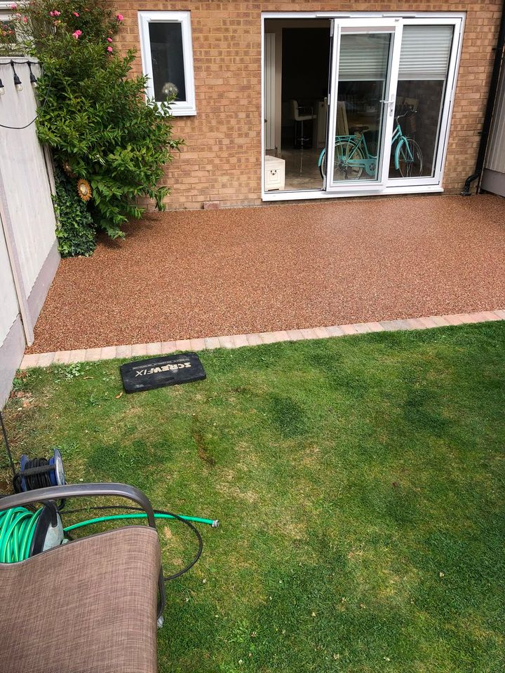 Paved patio project by PL Taylor Landscaping across Essex, Kent and London