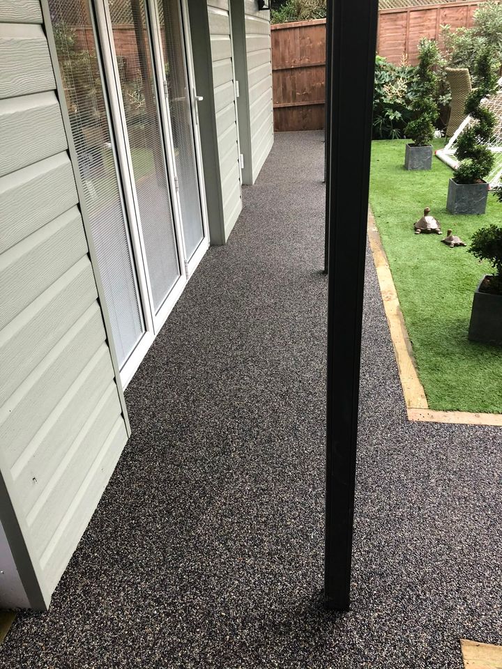 Paved patio project by PL Taylor Landscaping across Essex, Kent and London