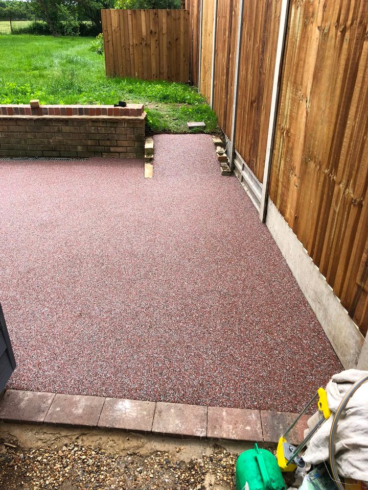 Paved patio project by PL Taylor Landscaping across Essex, Kent and London