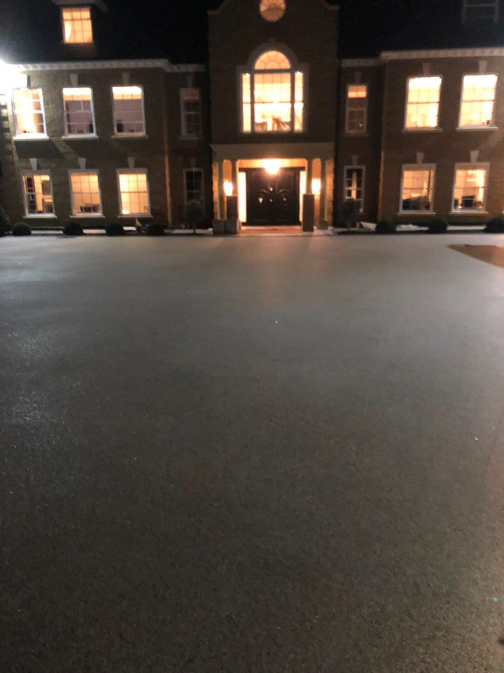 Resin-bound driveway project by PL Taylor Landscaping across Essex, Kent and London