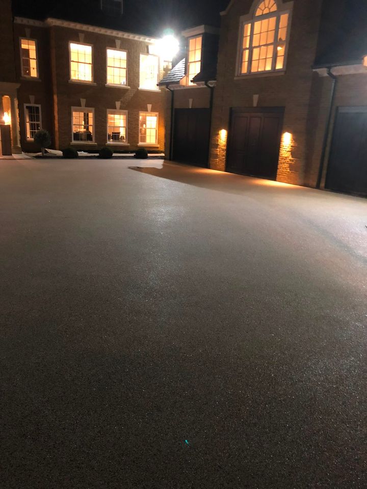 Resin-bound driveway project by PL Taylor Landscaping across Essex, Kent and London