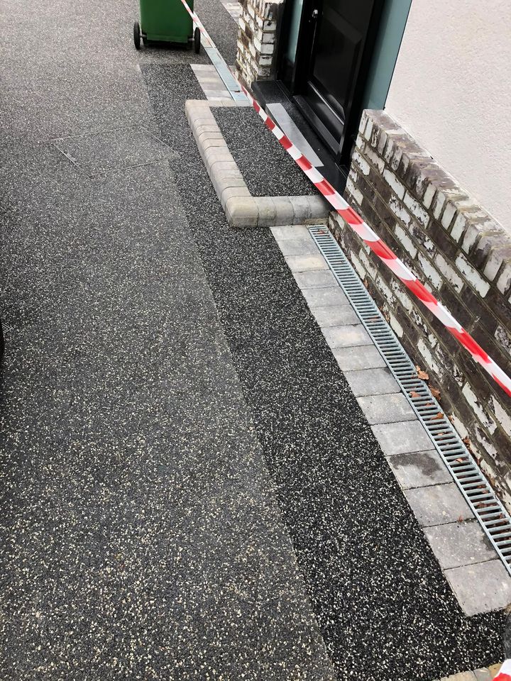 Resin-bound driveway project by PL Taylor Landscaping across Essex, Kent and London
