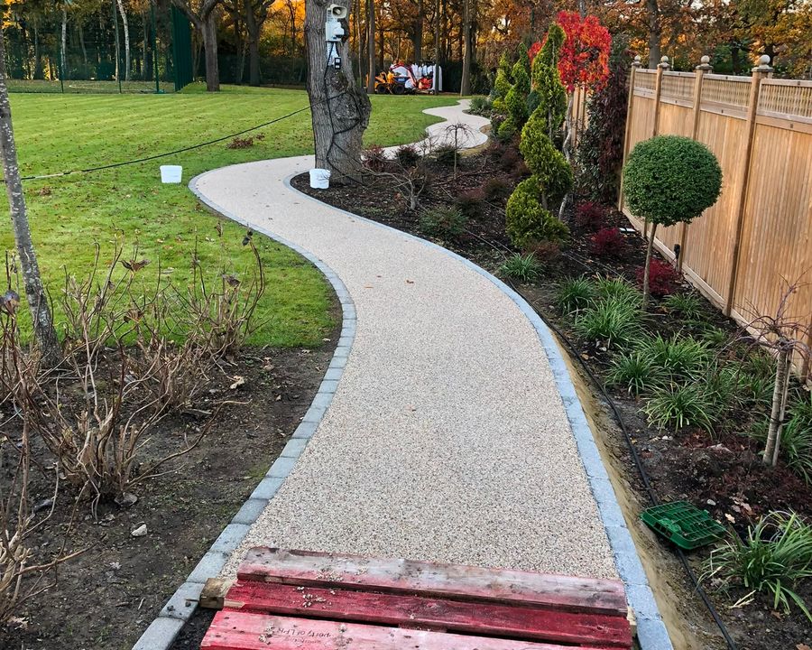 Paths & Walkways: resin surfacing by PL Taylor